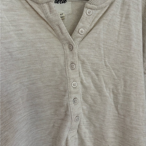 Aerie Henley Lightweight Sweatshirt - Picture 6 of 7